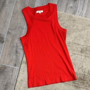 Madewell Red Tank Top